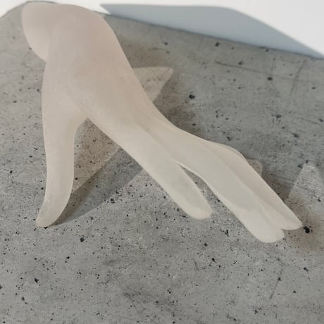 Clear Glass Hand