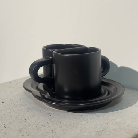 Twin Black Cup
