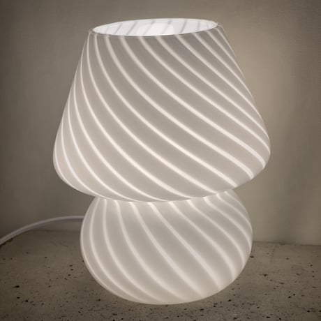 Mushroom Glass Lamp