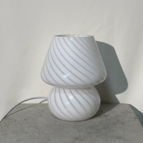 Mushroom Glass Lamp