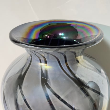 Silver Aurora Vase