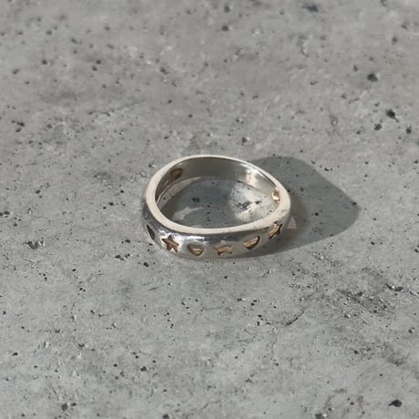 Heart Star Ring