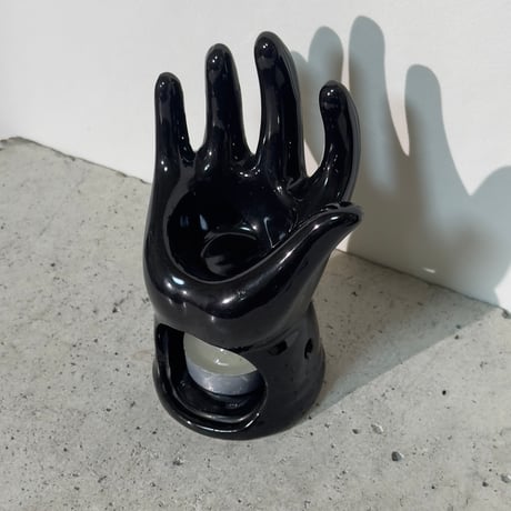 Black Hand Candleholder