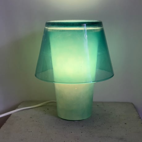 Green Mushroom Lamp