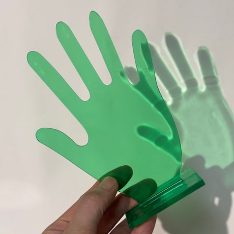 Green Hand Stand