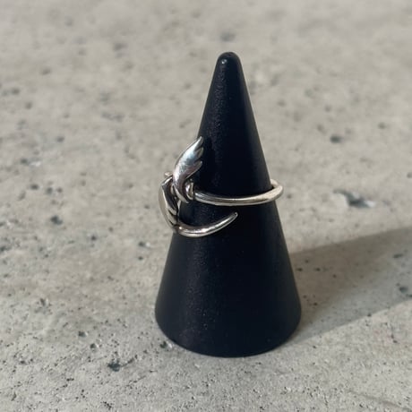 Silver Feather Ring
