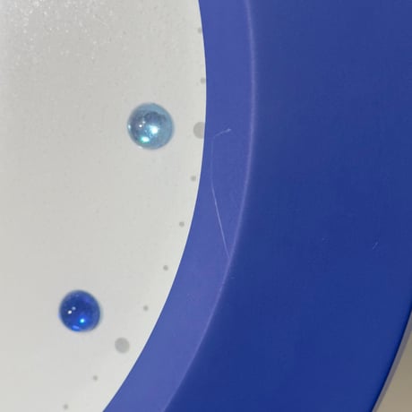 Blue Pearl Clock