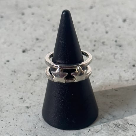 Twin Star Ring