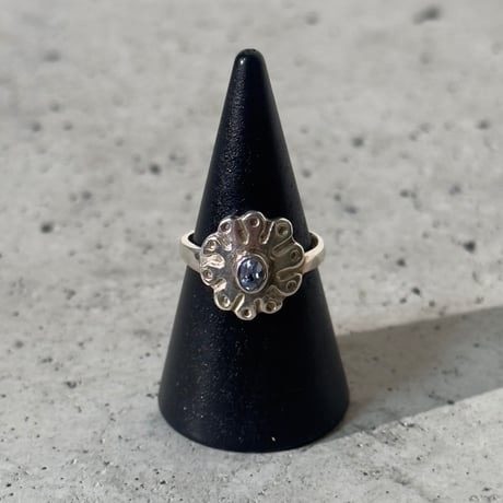 Blue Flower Ring
