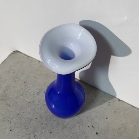 Drape Blue Vase