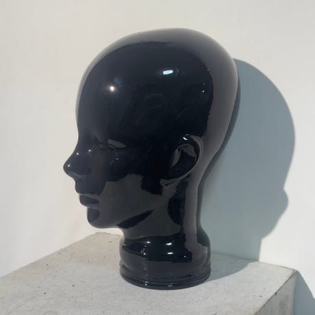 Black Mannequin Head