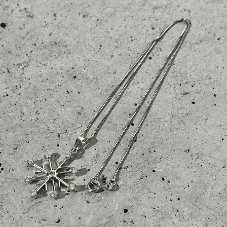 Snow Crystal Necklace