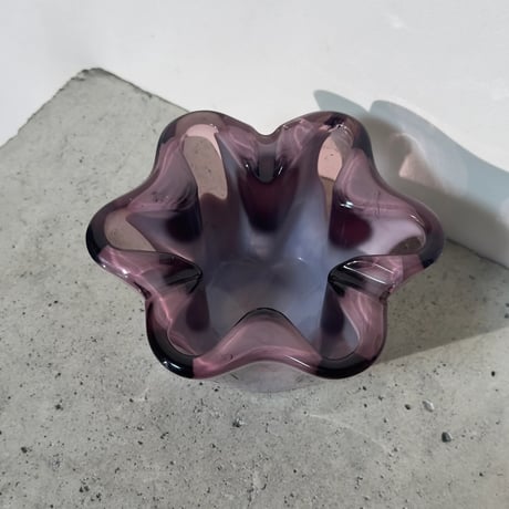 Purple Marble Ashtray