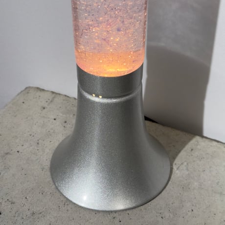 White Glitter Lamp