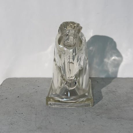 Glass Horse Stand