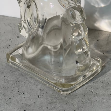 Glass Horse Stand