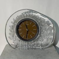 Ice Glass Clock