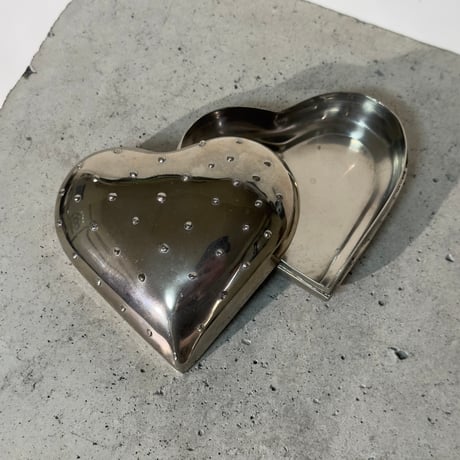 Silver Heart Box