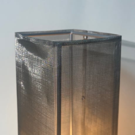 Silver Cylinder Lamp