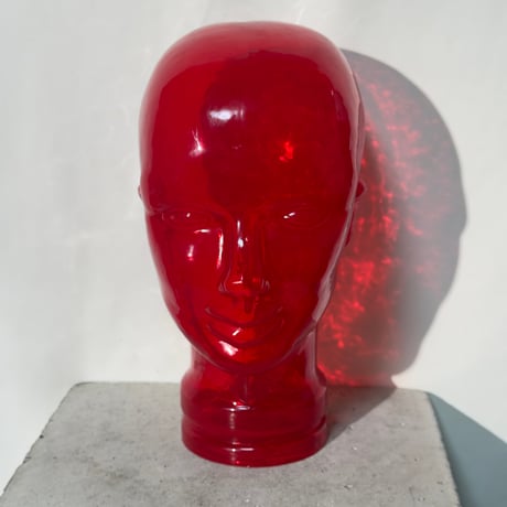 Red Mannequin Head