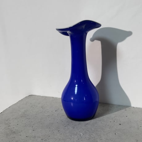 Drape Blue Vase