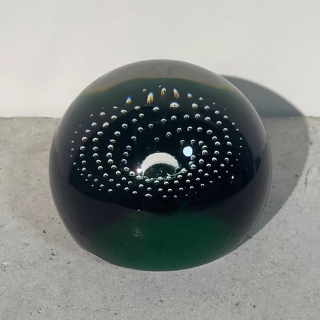 Green Ball Glass