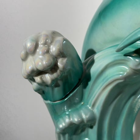 Emerald Dolphin Sculpture