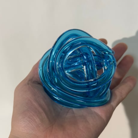 Blue Glass Ball