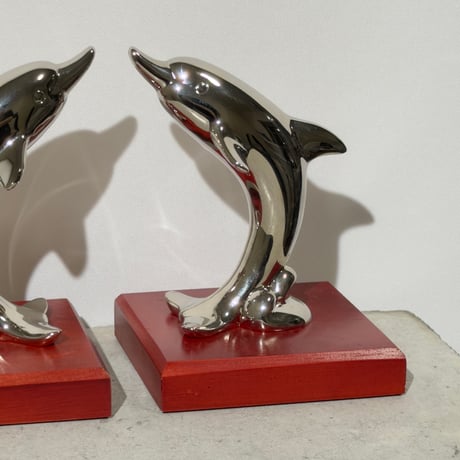 Dolphin Bookends