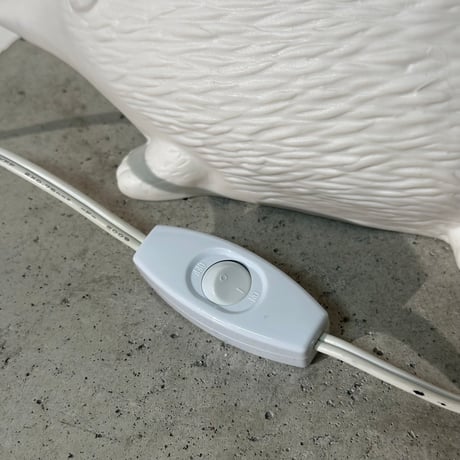 Ceramic Hedgehog Lamp