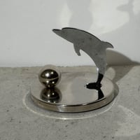 Silver Dolphin Stand