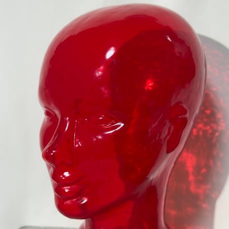Red Mannequin Head