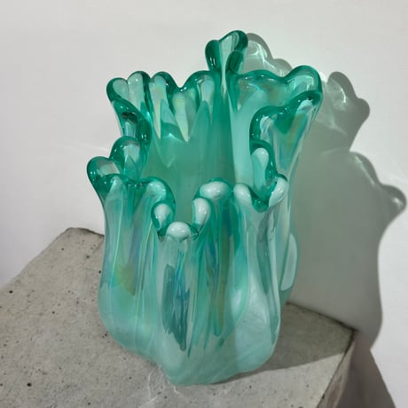 Green Aurora Vase