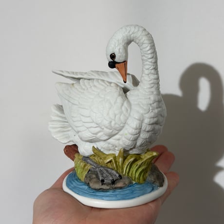 Ceramic Swan Object
