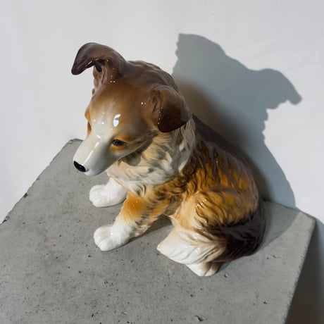 Ceramic Collie Dog
