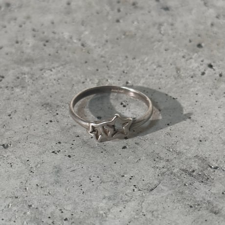 Twin Star Ring