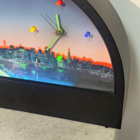 City Lights Neon Clock