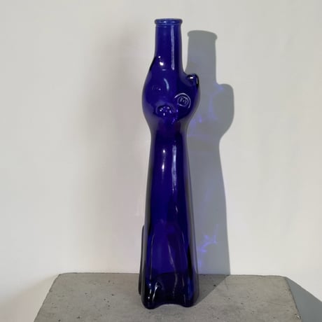 Blue Cat Vase