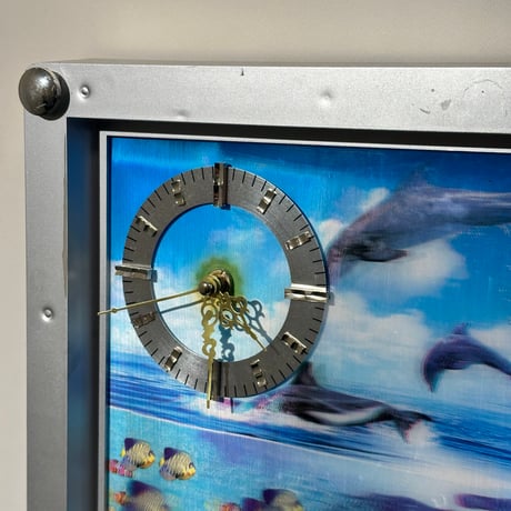 Lenticular Marin Clock