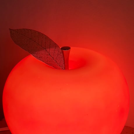 Glass Apple Lamp