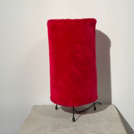 Red Fur Lamp