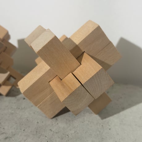 Wooden Puzzle Object