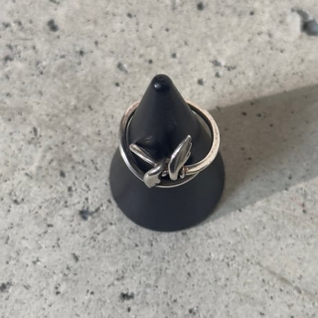 Silver Feather Ring