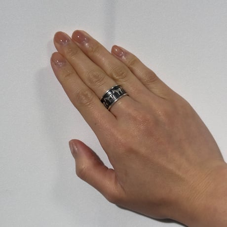 Silver Horse Ring