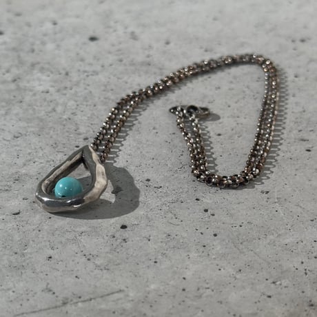 Turquoise Drop Necklace