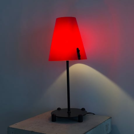 Post Modern Red Lamp