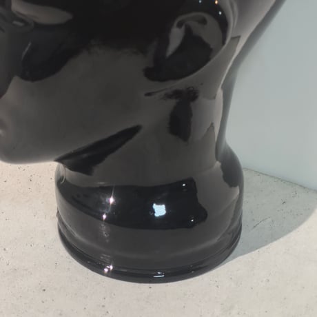 Black Mannequin Head