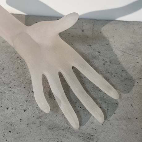Clear Glass Hand