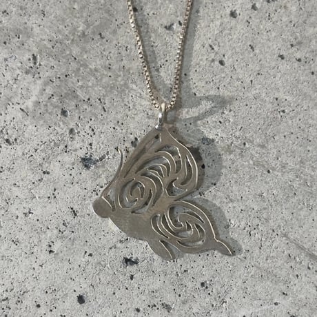 Silver Butterfly Necklace