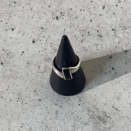 Square Black Ring